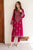 JAZMIN - 2PC DHANAK EMBROIDERED SHIRT WITH DHANAK TROUSER - Hml1472