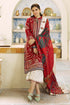 ZARA SHAH JAHAN - 3PC DHANAK EMBROIDERED SHIRT WITH PASHMINA PRINTED SHAWL AND TROUSER - Hml1775