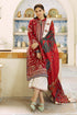 ZARA SHAH JAHAN - 3PC DHANAK EMBROIDERED SHIRT WITH PASHMINA PRINTED SHAWL AND TROUSER - hml1775