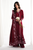 REPUBLIC WOMENSWEAR - 3PC DHANAK EMBROIDERED SHIRT WITH DHANAK EMBROIDERED SHAWL AND TROUSER - HML2472