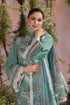 SOBIA NAZIR - 3PC LAWN CHIKANKAARI EMBROIDERED SHIRT WITH CHIFFON PRINTED DUPATTA AND TROUSER - HML2969