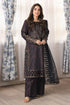 MOHAGNI - 3PC LAWN PRINTED SHIRT WITH ORGANZA EMBROIDERED DUPATTA AND TROUSER - HML2914