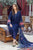 MARIA B - 3PC DHANAK EMBROIDERED SHIRT WITH TWILL PRINTED SHAWL AND TROUSER - Hml1776