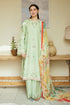 ZARA SHAH JAHAN - 3PC LAWN EMBROIDERED SHIRT WITH CHIFFON PRINTED DUPATTA AND TROUSER - HML1575