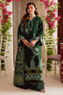 MAHNUR - 3PC DHANAK EMBROIDERED SHIRT WITH TWILL PRINTED SHAWL AND TROUSER - HML2531