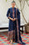 CROSS STITCH - 3PC DHANAK EMBROIDERED SHIRT WITH DHANAK EMBROIDERED SHAWL AND TROUSER - HML2429