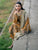 IZEL - 3PC DHANAK EMBROIDERED SHIRT WITH TWILL PRINTED SHAWL AND TROUSER - Hml2370