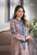 ASIM JOFA - 3PC DHANAK EMBROIDERED SHIRT WITH CHIFFON DUPATTA & TROUSER - HML2361