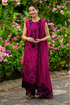 RANG RASIYA - 3PC LAWN EMBROIDERED SHIRT WITH KHADDI NET EMBROIDERED DUPATTA AND TROUSER - HML3001