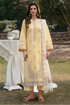 IZEL - 3PC LAWN EMBROIDERED SHIRT WITH KHADDI NET EMBROIDERED DUPATTA AND TROUSER - HML2805