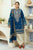 ZARA SHAH JAHAN - 3PC DHANAK EMBROIDERED SHIRT WITH TWILL PRINTED SHAWL AND TROUSER - Hml1653