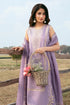 IZEL - 3PC LAWN EMBROIDERED SHIRT WITH ORGANZA EMBROIDERED DUPATTA AND TROUSER - HML2853