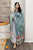 URGE - 3PC DHANAK EMBROIDERED SHIRT WITH TWILL PRINTED SHAWL AND TROUSER - Hml2358