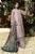SAPPHIRE - 3PC DHANAK EMBROIDERED SHIRT WITH TWILL PRINTED SHAWL AND TROUSER - Hml2413