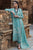 ELAN - 3PC DHANAK EMBROIDERED SHIRT WITH DHANAK EMBROIDERED SHAWL AND TROUSER - HML2418