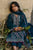 ZAHA - 3PC DHANAK EMBROIDERED SHIRT WITH DHANAK EMBROIDERED SHAWL AND TROUSER - Hml2316
