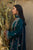 ZAHA - 3PC DHANAK EMBROIDERED SHIRT WITH DHANAK EMBROIDERED SHAWL AND TROUSER - Hml2316