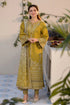 ALLYS - 3PC LAWN SEQUIN EMBROIDERED SHIRT WITH CHIFFON PRINTED DUPATTA AND TROUSER - HML2865