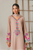 VINTAGE - 3PC DHANAK EMBROIDERED SHIRT WITH TYE AND DYE CHIFFON DUPATTA AND TROUSER - HML2466