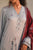 IMAGE - 3PC DHANAK EMBROIDERED SHIRT WITH DHANAK EMBROIDERED SHAWL AND TROUSER - HML2447
