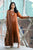 IZEL - 3PC DHANAK EMBROIDERED SHIRT WITH DHANAK EMBROIDERED SHAWL AND TROUSER - HML2427