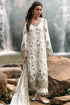 IMAGE - 3PC LAWN EMBROIDERED SHIRT WITH MANAAR PRINTED DUPATTA AND TROUSER - HML2196