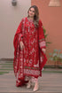ANEELAS - 3PC LAWN EMBROIDERED SHIRT WITH LAWN EMBROIDERED DUPATTA AND TROUSER - HML2828