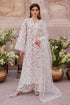 BATIK - 3PC LAWN PRINTED SHIRT WITH ORGANZA EMBROIDERED DUPATTA AND TROUSER - HML2919