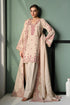 BATIK - 3PC DHANAK EMBROIDERED SHIRT WITH DHANAK EMBROIDERED SHAWL & TROUSER - HML2565