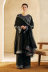 ZARA SHAHJAHAN - 3PC DHANAK EMBROIDERED SHIRT WITH DHANAK EMBROIDERED SHAWL AND TROUSER - hml1381