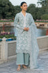 CROSS STITCH - 3PC LAWN EMBROIDERED SHIRT WITH KHADI NET EMBROIDERED DUPATTA AND TROUSER - HML2249