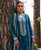 REPUBLIC WOMEN'S WEAR - 3PC DHANAK EMBROIDERED SHIRT WITH DHANAK EMBROIDERED SHAWL AND PRINTED TROUSER - Hml2312