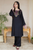 AISLING - 2PC DHANAK EMBROIDERED SHIRT AND TROUSER - Hml2374