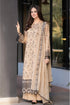 GARNET - 3PC LAWN EMBROIDERED SHIRT WITH CHIFFON EMBROIDERED DUPATTA AND TROUSER - HML2228