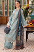 SAPPHIRE - 3PC LAWN EMBROIDERED SHIRT WITH CHIFFON PRINTED DUPATTA AND TROUSER - HML2698