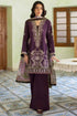 JAZMIN - 3PC LAWN EMBROIDERED SHIRT WITH CHIFFON PRINTED DUPATTA AND TROUSER - HML2866
