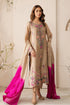 VINTAGE - 3PC LAWN EMBROIDERED SHIRT WITH TYE & DYE CHIFFON DUPATTA AND TROUSER - HML2856