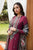 SERAN - 3PC DHANAK EMBROIDERED SHIRT WITH PRINTED SHAWL AND TROUSER - HML1521