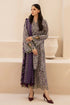 BAROQUE - 3PC YARN DYED LAWN PRINTED SHIRT WITH VOIL PRINTED DUPATTA AND TROUSER - HML1385