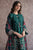 JAZMIN - 3PC DHANAK EMBROIDERED SHIRT WITH SLUB PRINTED shawl AND TROUSER - HML1398