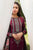 SERAN - 3PC DHANAK EMBROIDERED SHIRT WITH PRINTED SHAWL AND TROUSER - HML1521