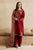 ZARA SZARA SHAH JAHAN - 3PC DHANAK EMBROIDERED SHIRT WITH TWILL PRINTED DUPATTA AND TROUSER - HML1503
