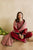 ZARA SZARA SHAH JAHAN - 3PC DHANAK EMBROIDERED SHIRT WITH TWILL PRINTED DUPATTA AND TROUSER - HML1503